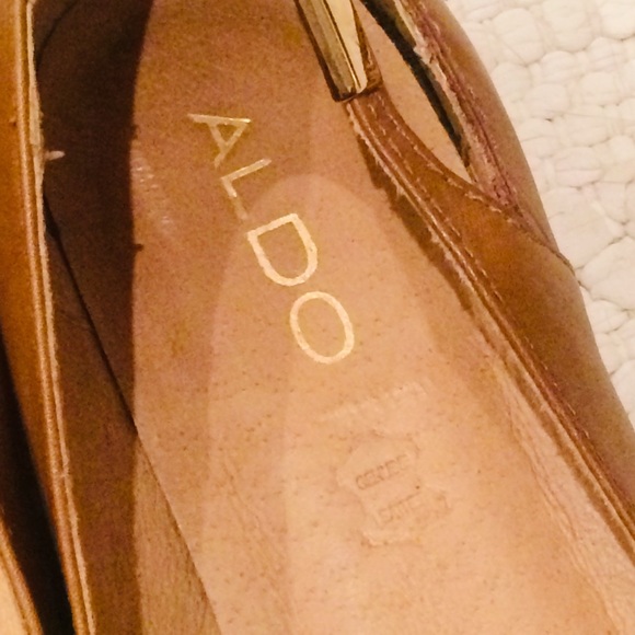 ALDO Genuine Leather Flats - Size 6.5 - Picture 3 of 6